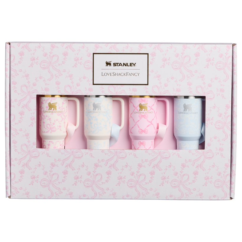 Stanley 1913 x LoveShackFancy Holiday Quencher ProTour Ornament Set - Home Display
