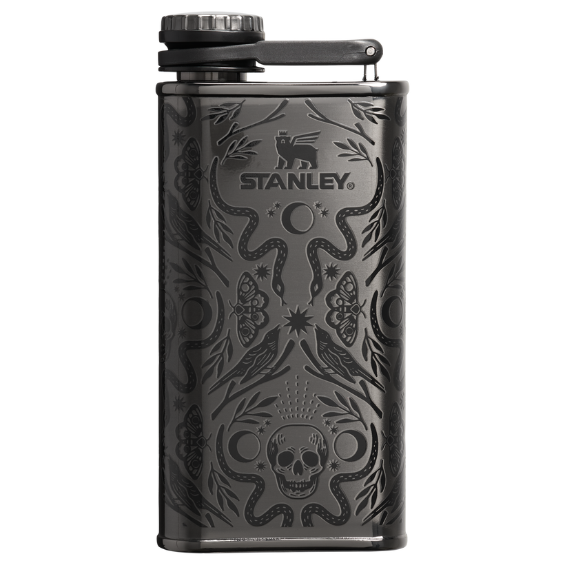 Stanley Halloween Flask In Deadly Damask Black - Outdoor Ready